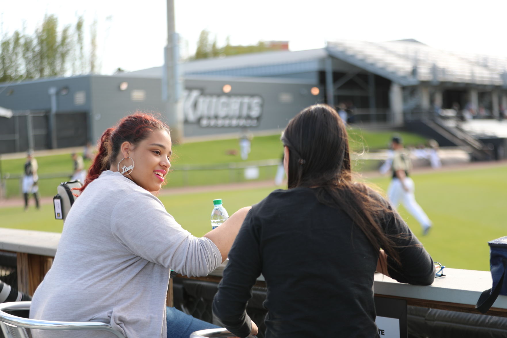 International student baseball tailgate CJ